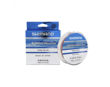 SHIMANO Speedmaster Surf  mono aukla 0,28mm 1200m 6,81kg/15lb Clear SMSM281200